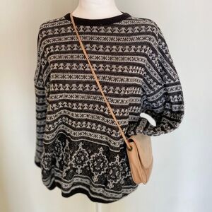 Vintage BOZ Collection Knit Pullover Sweater | Made in Canada